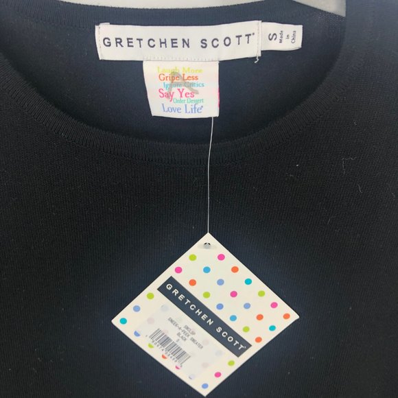 Gretchen Scott Soft Sneak a peek Sweater Small XXS - Picture 3 of 4